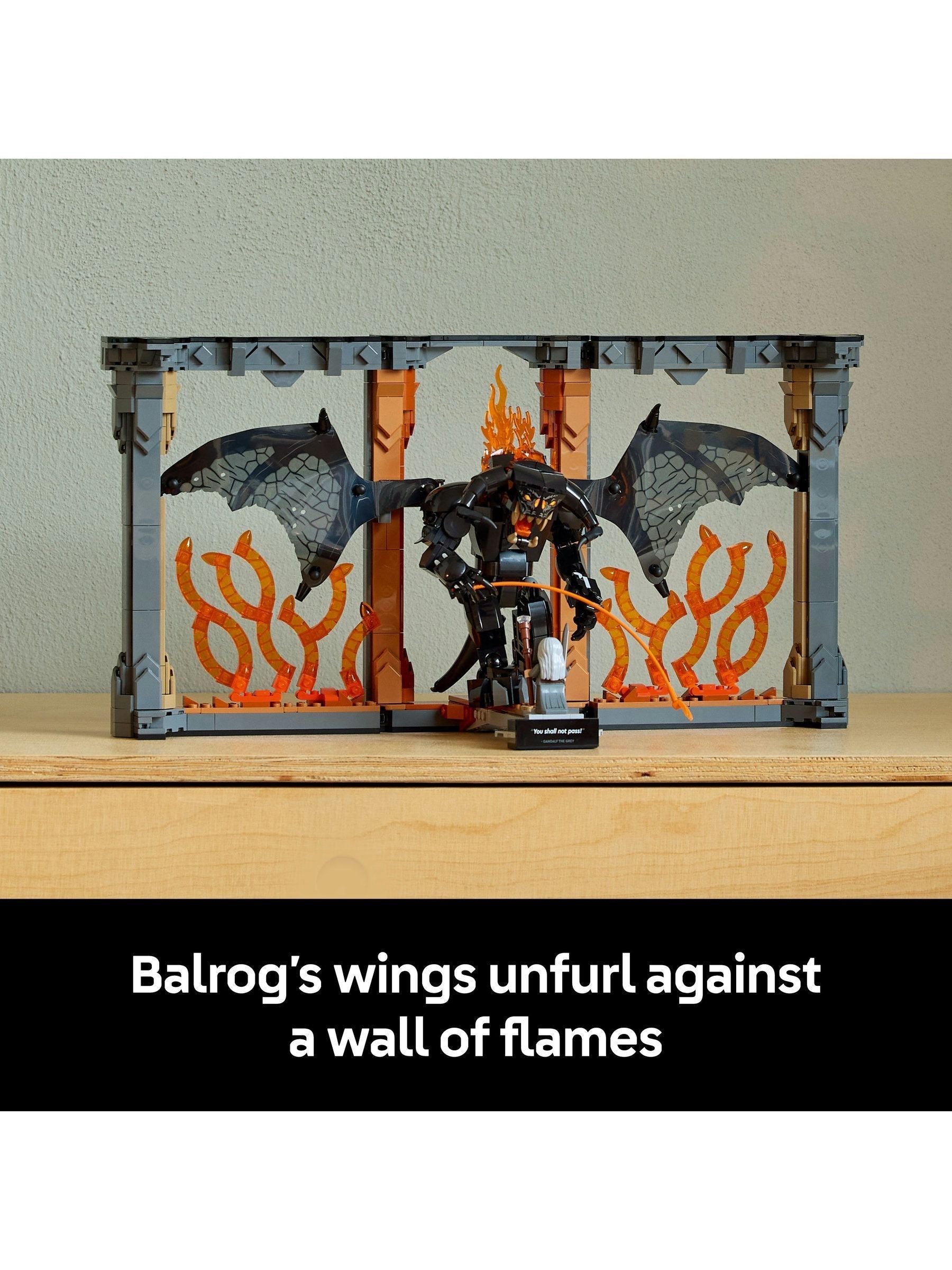 LEGO Balrog book nook set 10367 - British product
