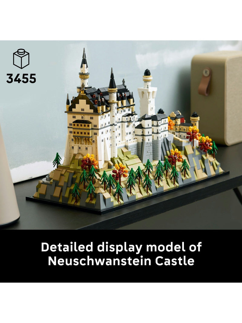 LEGO Architecture Neuschwanstein Castle model set 21063 (British brand)