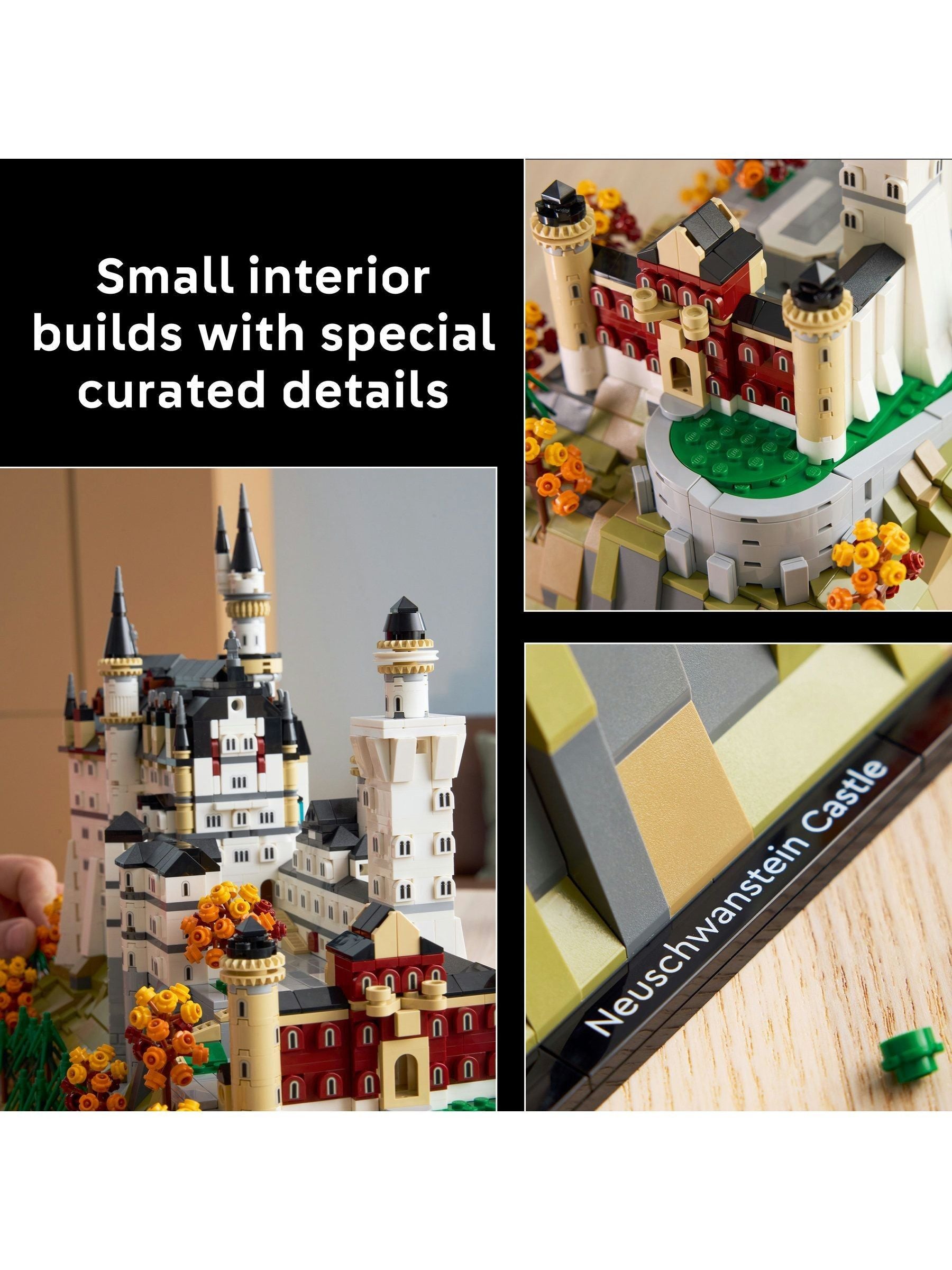 LEGO Architecture Neuschwanstein Castle model set 21063 (British brand)