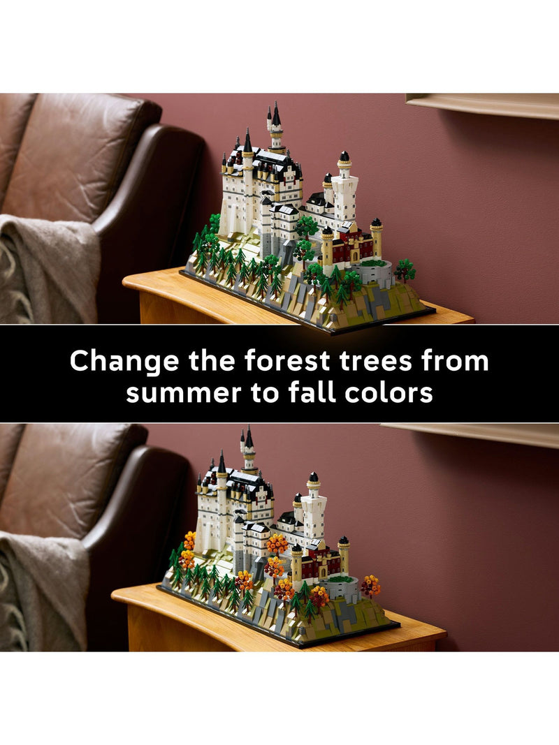 LEGO Architecture Neuschwanstein Castle model set 21063 (British brand)