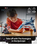 LEGO Marvel Quinjet set 76325, UK version