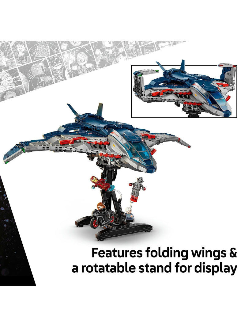 LEGO Marvel Quinjet set 76325, UK version