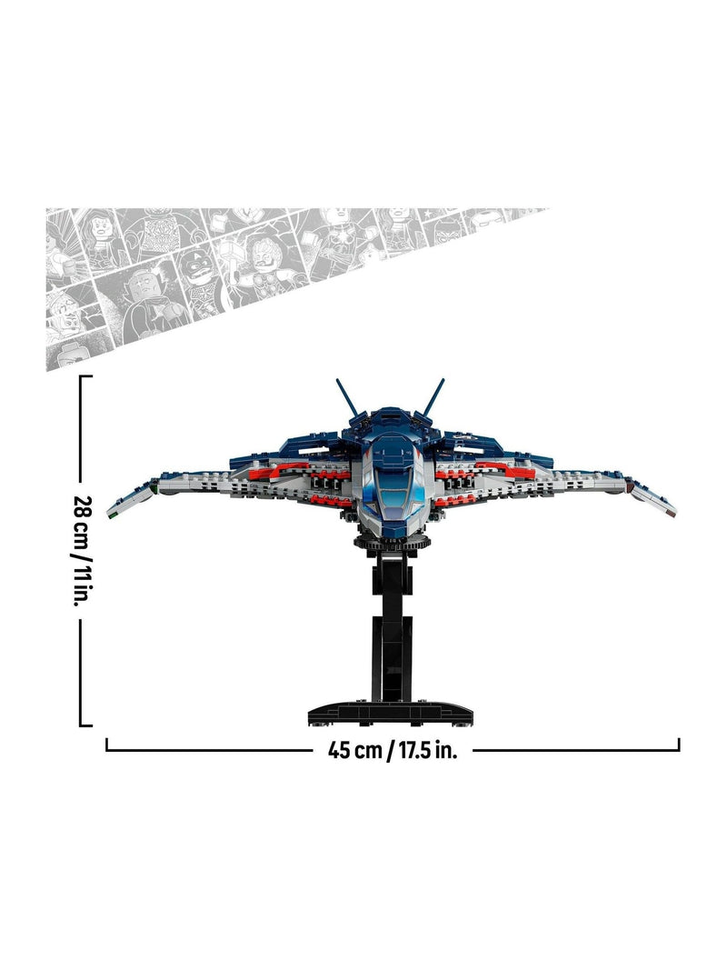 LEGO Marvel Quinjet set 76325, UK version