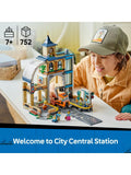 LEGO City train station set 60469 construction toy, UK version