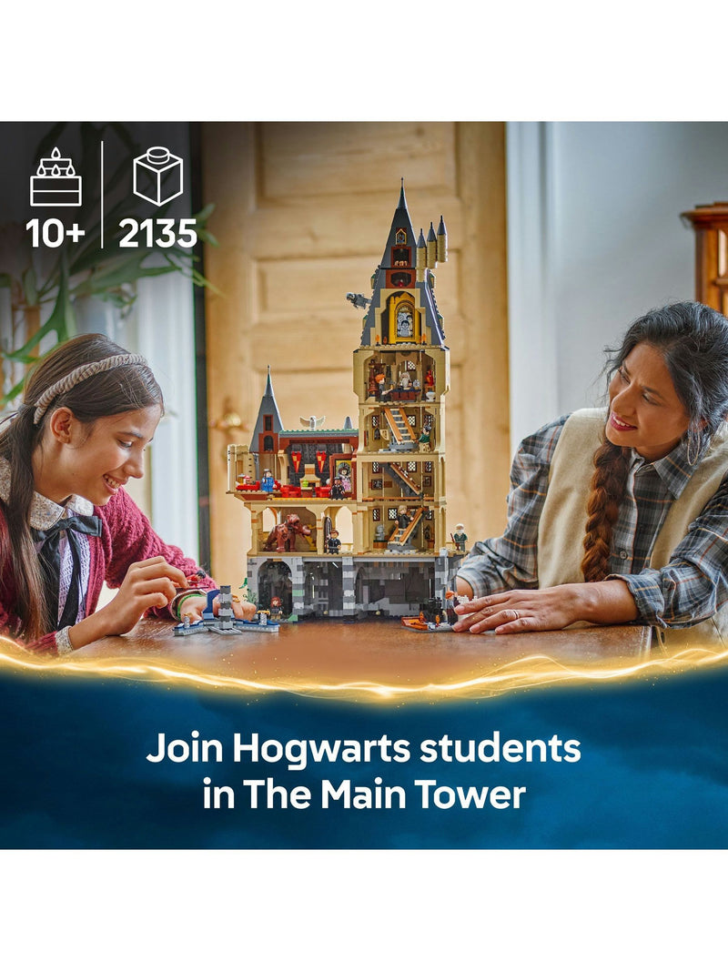 LEGO Harry Potter Hogwarts Castle Main Tower building set, UK version