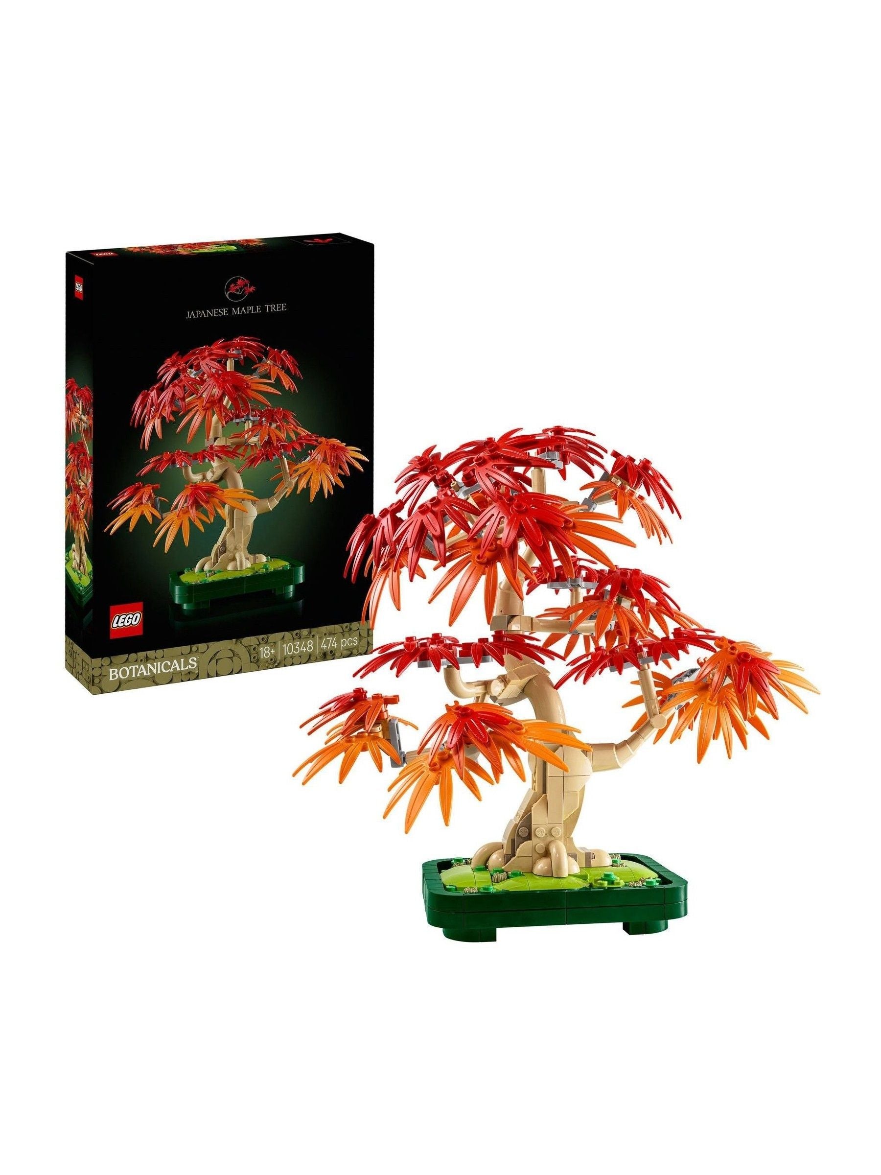 LEGO Botanicals Japanese Red Maple Bonsai Tree set - British product