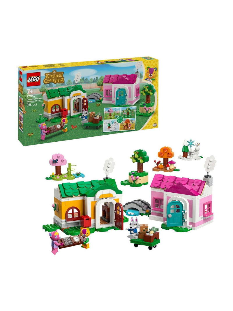 LEGO Animal Crossing building set 77057 creative houses (British brand)