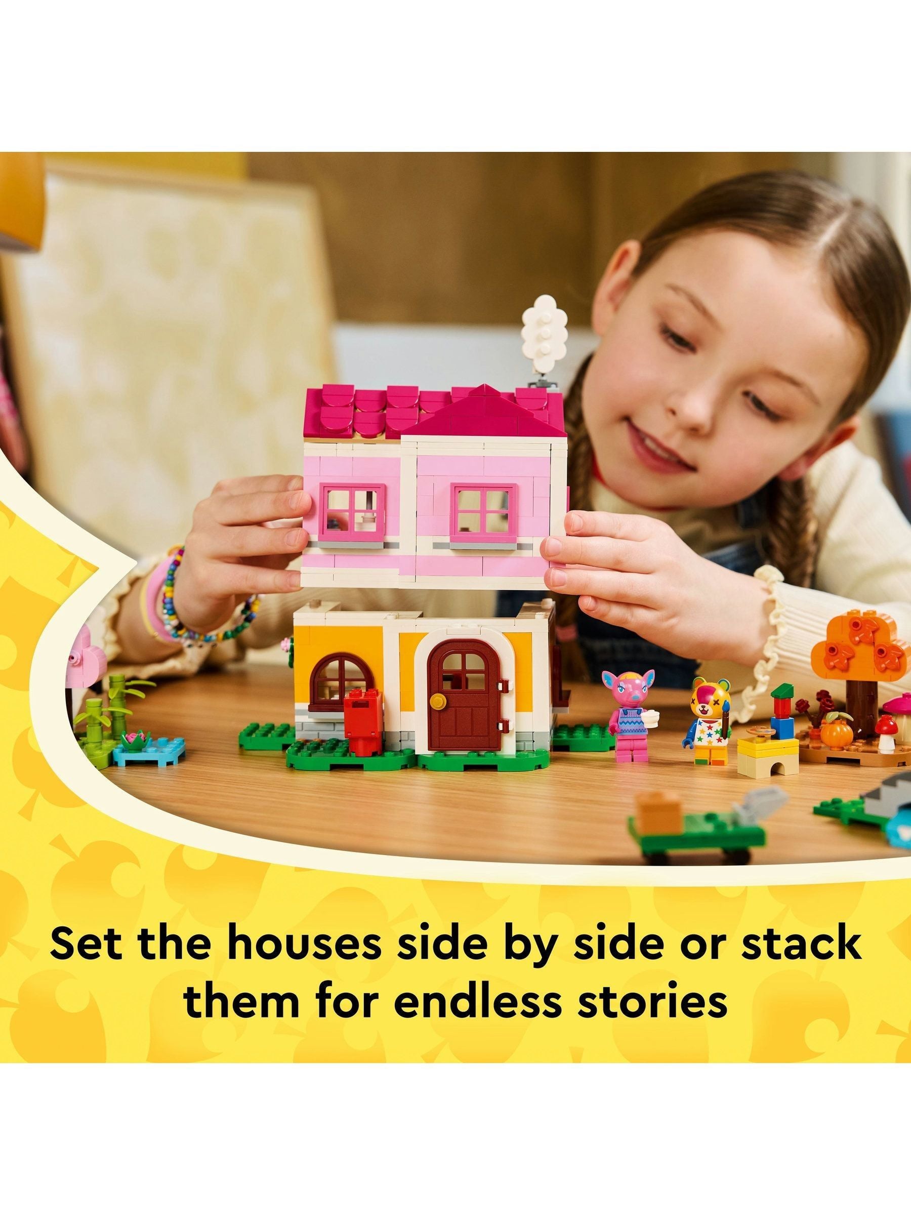 LEGO Animal Crossing building set 77057 creative houses (British brand)