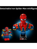 LEGO Iron Spider-Man bust building set 26cm, UK version