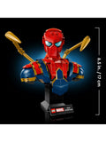 LEGO Iron Spider-Man bust building set 26cm, UK version