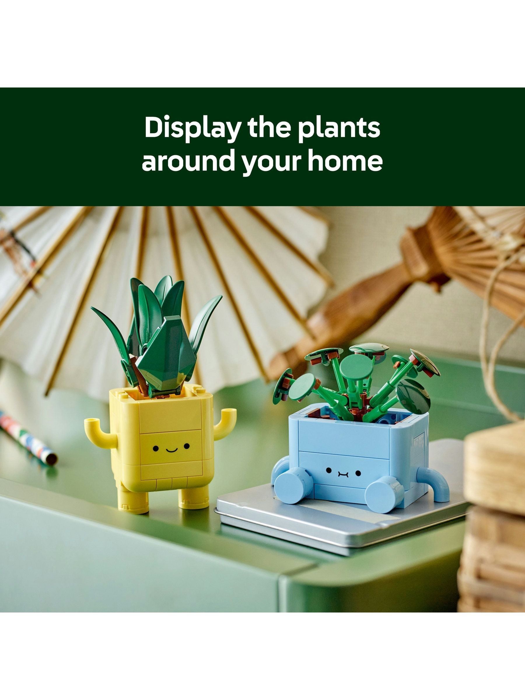 LEGO Botanicals Happy Plants building set 217 pieces, imported from the UK