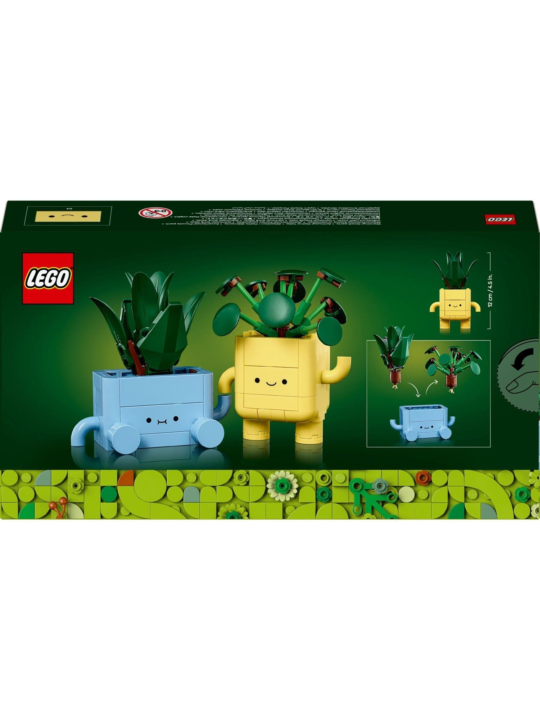 LEGO Botanicals Happy Plants building set 217 pieces, imported from the UK