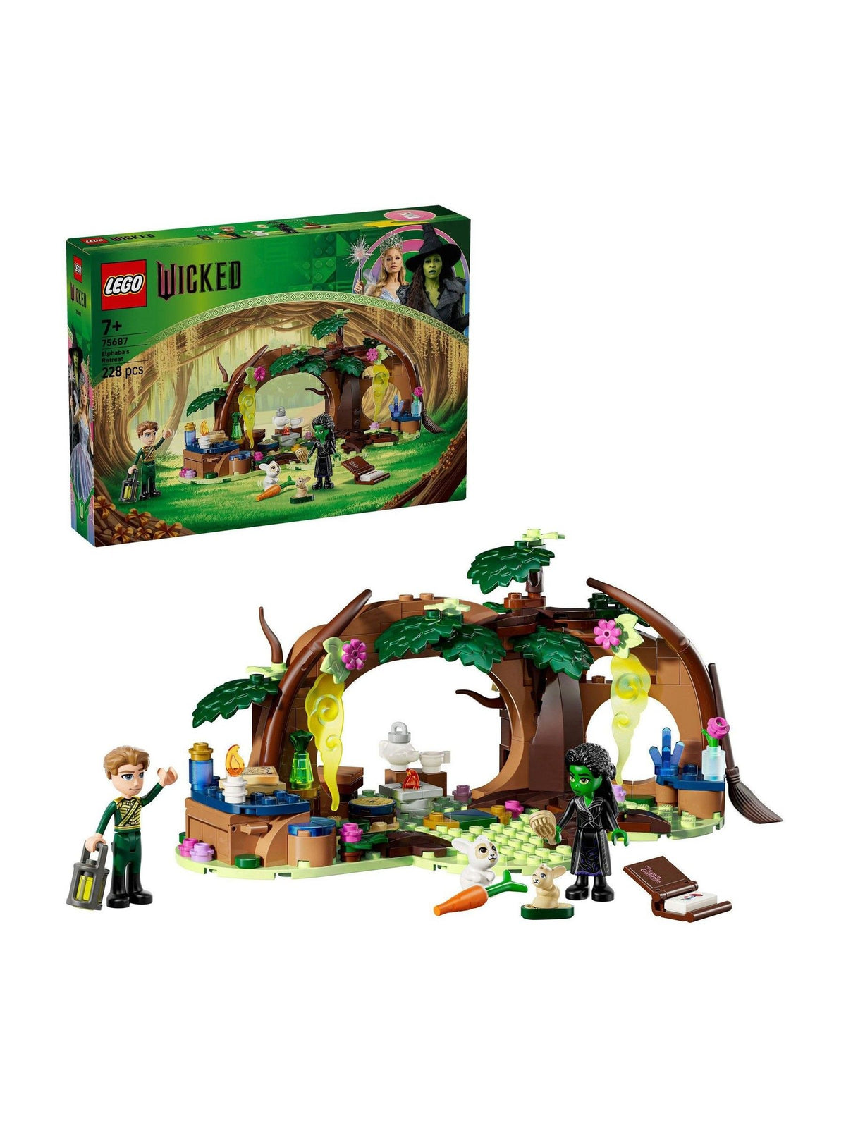 LEGO Elphaba's retreat building set 75687 (British brand)