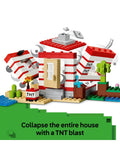 LEGO Minecraft TNT Jungle House toy with figures, UK version