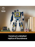 Lego Transformers Soundwave adult building set - British product