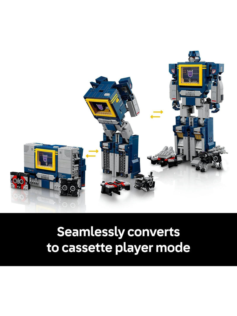 Lego Transformers Soundwave adult building set - British product