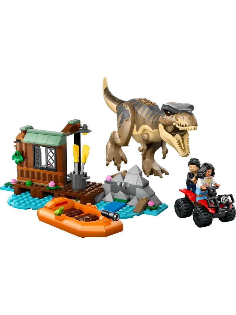 LEGO Jurassic World T-rex River Escape building set - British product