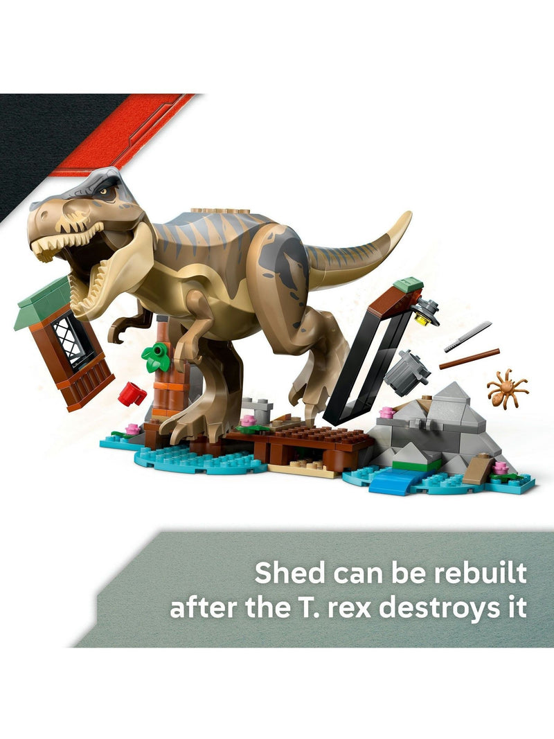 LEGO Jurassic World T-rex River Escape building set - British product