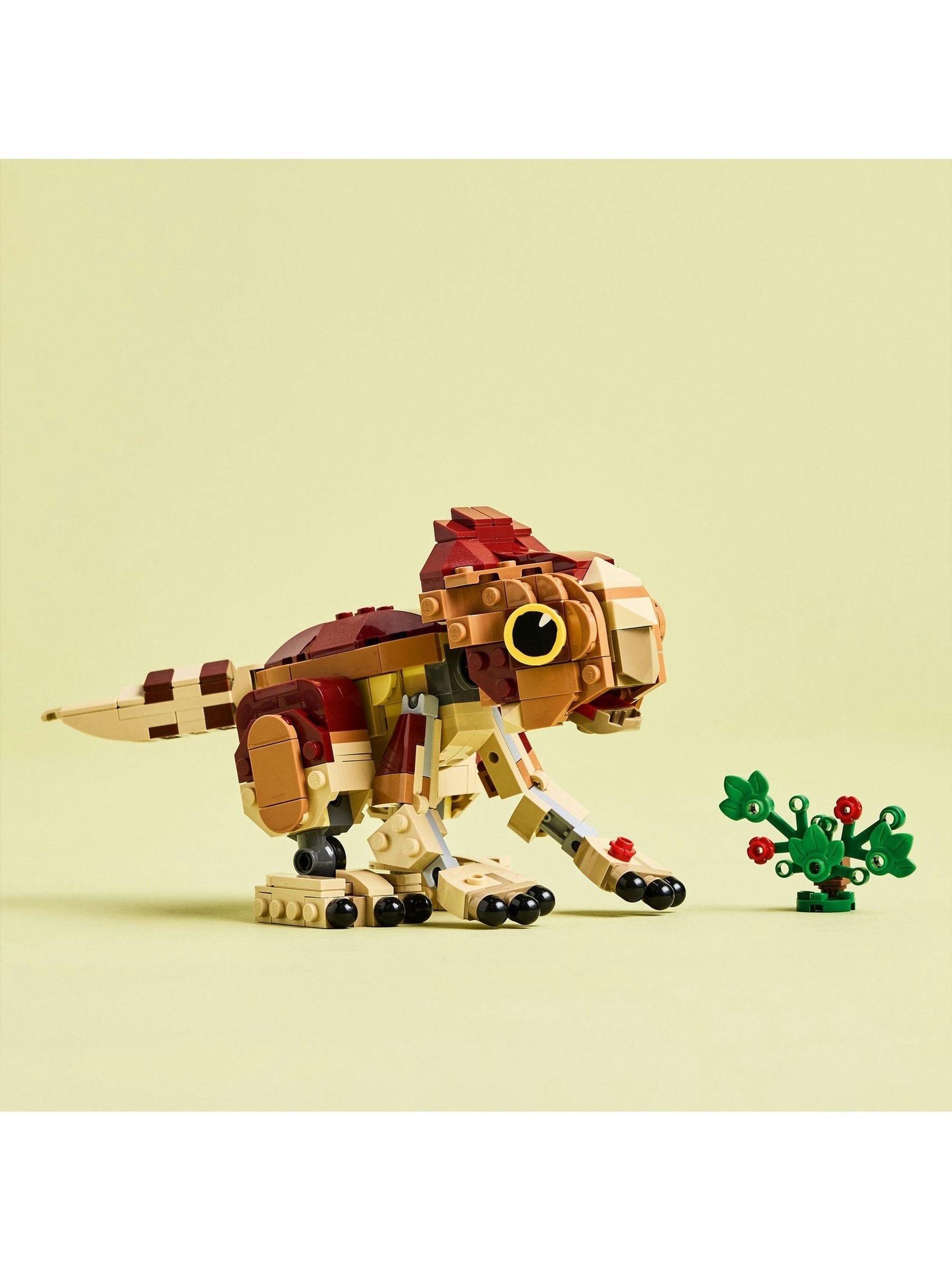 LEGO Baby Aquilops dinosaur figure buildable toy, UK version