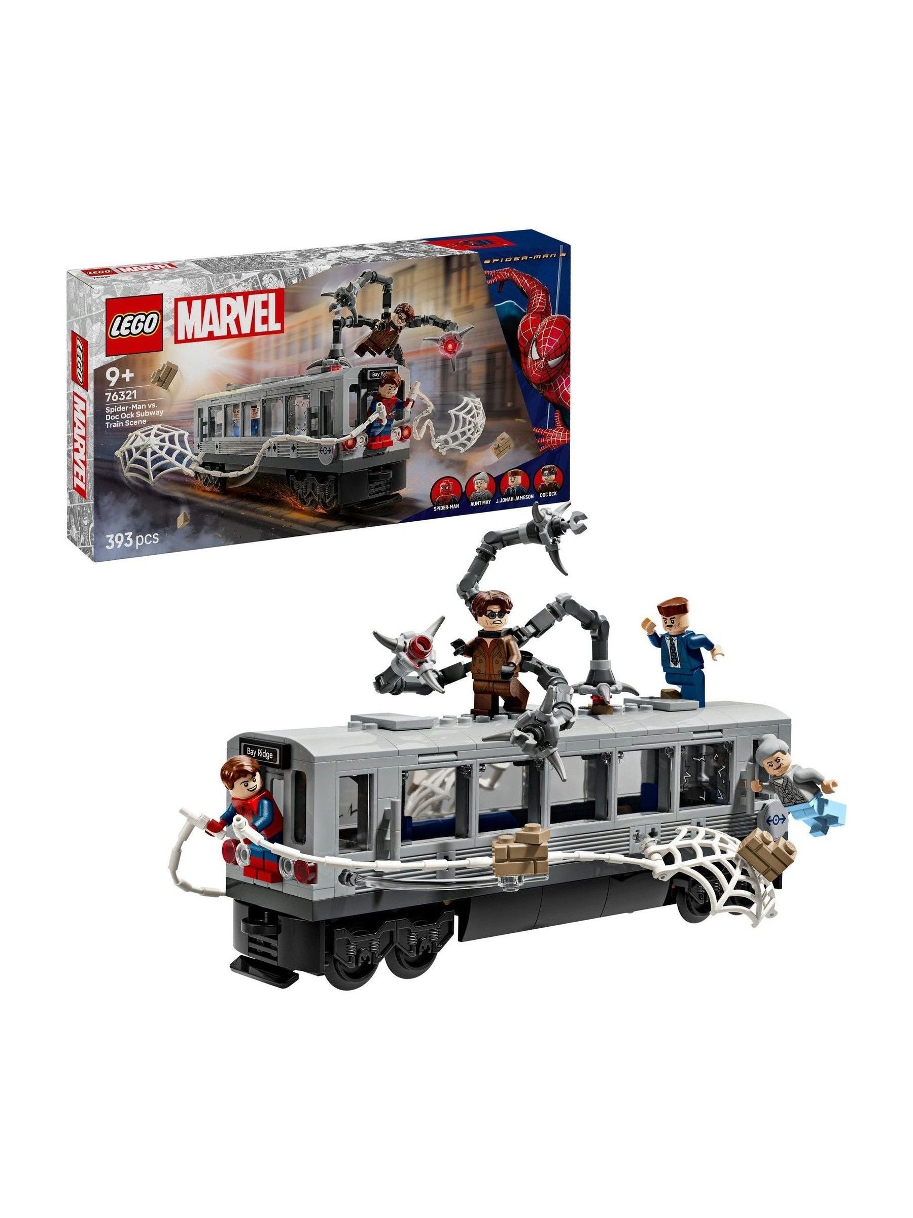 LEGO building toy set Spider-Man VS Doc Ock 76321, imported from the UK