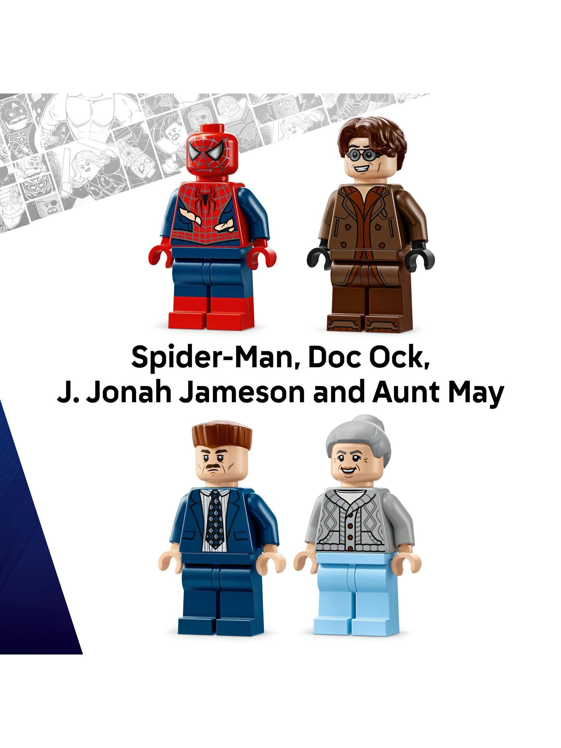 LEGO building toy set Spider-Man VS Doc Ock 76321, imported from the UK