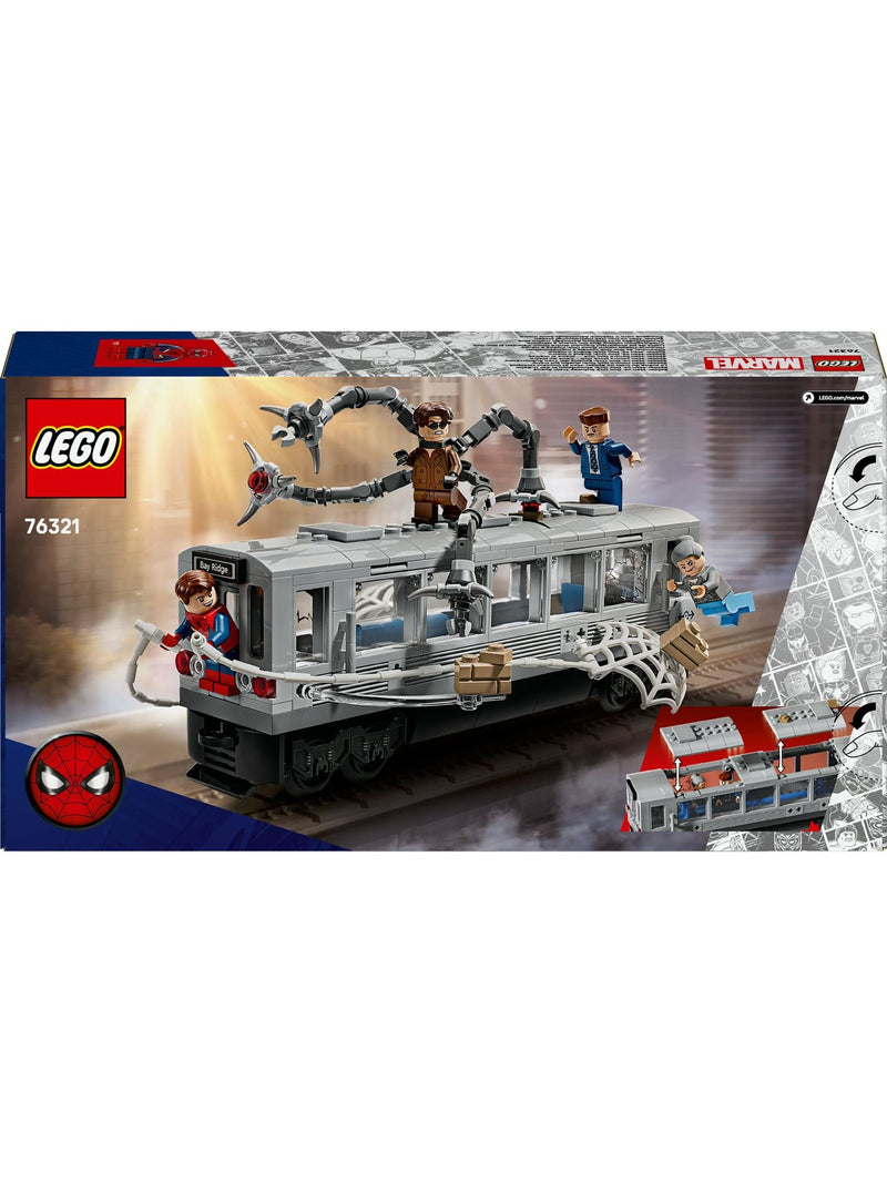 LEGO building toy set Spider-Man VS Doc Ock 76321, imported from the UK