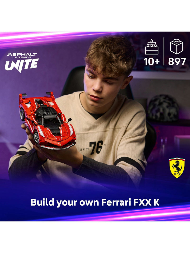 LEGO Technic Ferrari FXX K model race car toy (British brand)