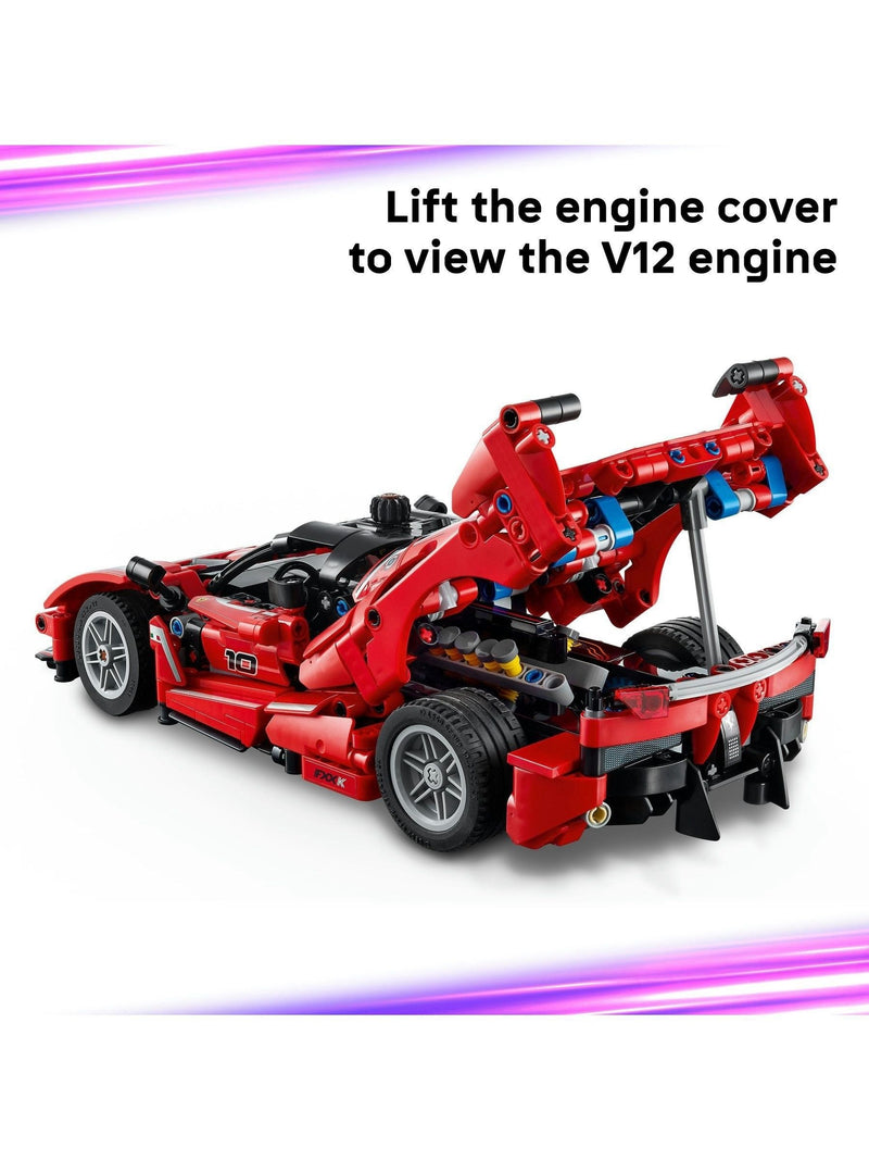 LEGO Technic Ferrari FXX K model race car toy (British brand)