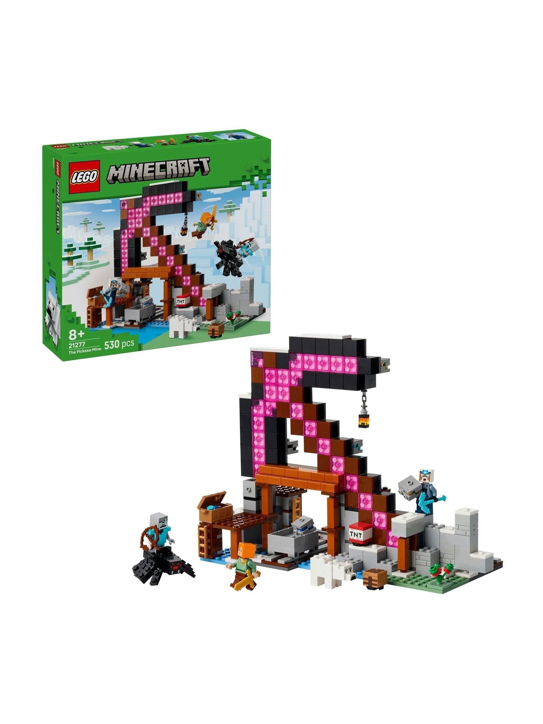 LEGO Minecraft Pickaxe Mine set 21277 - British product