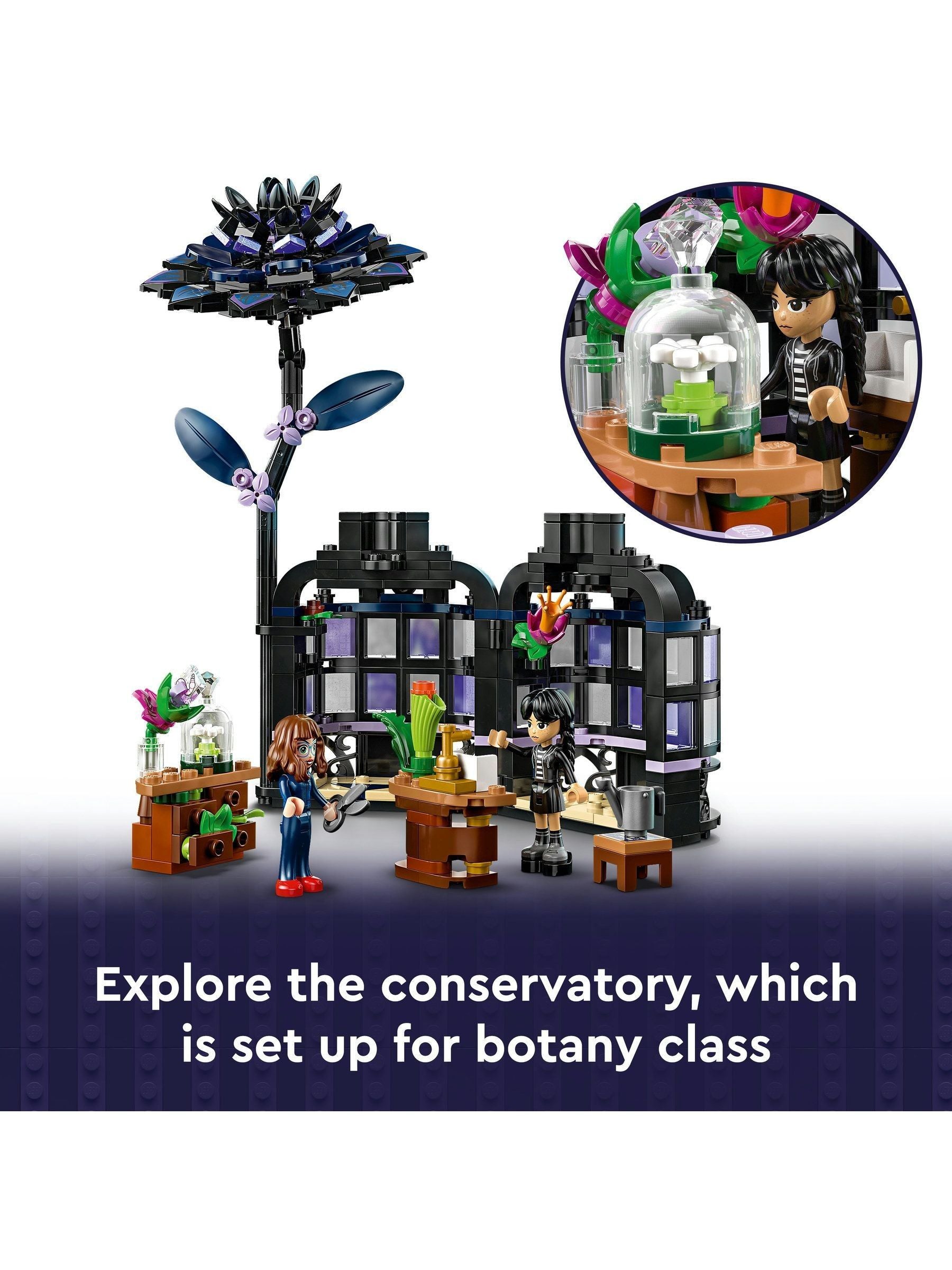 LEGO Wednesday Dahlia Flower 76784 building set - British product