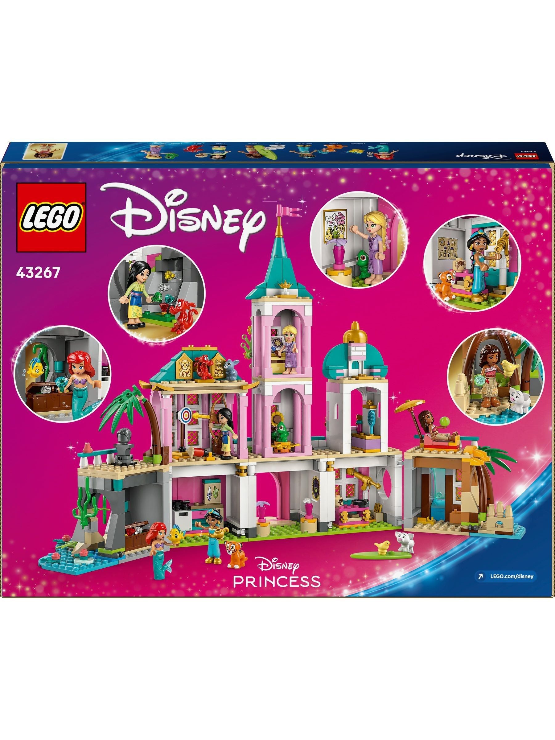 LEGO Disney Princess Castle with royal pets - British product