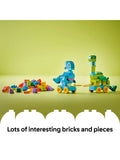 LEGO DUPLO dinosaurs on wheels building toy set - British product