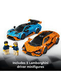 LEGO Speed Champions Lamborghini Revuelto and Huracan STO set - British product