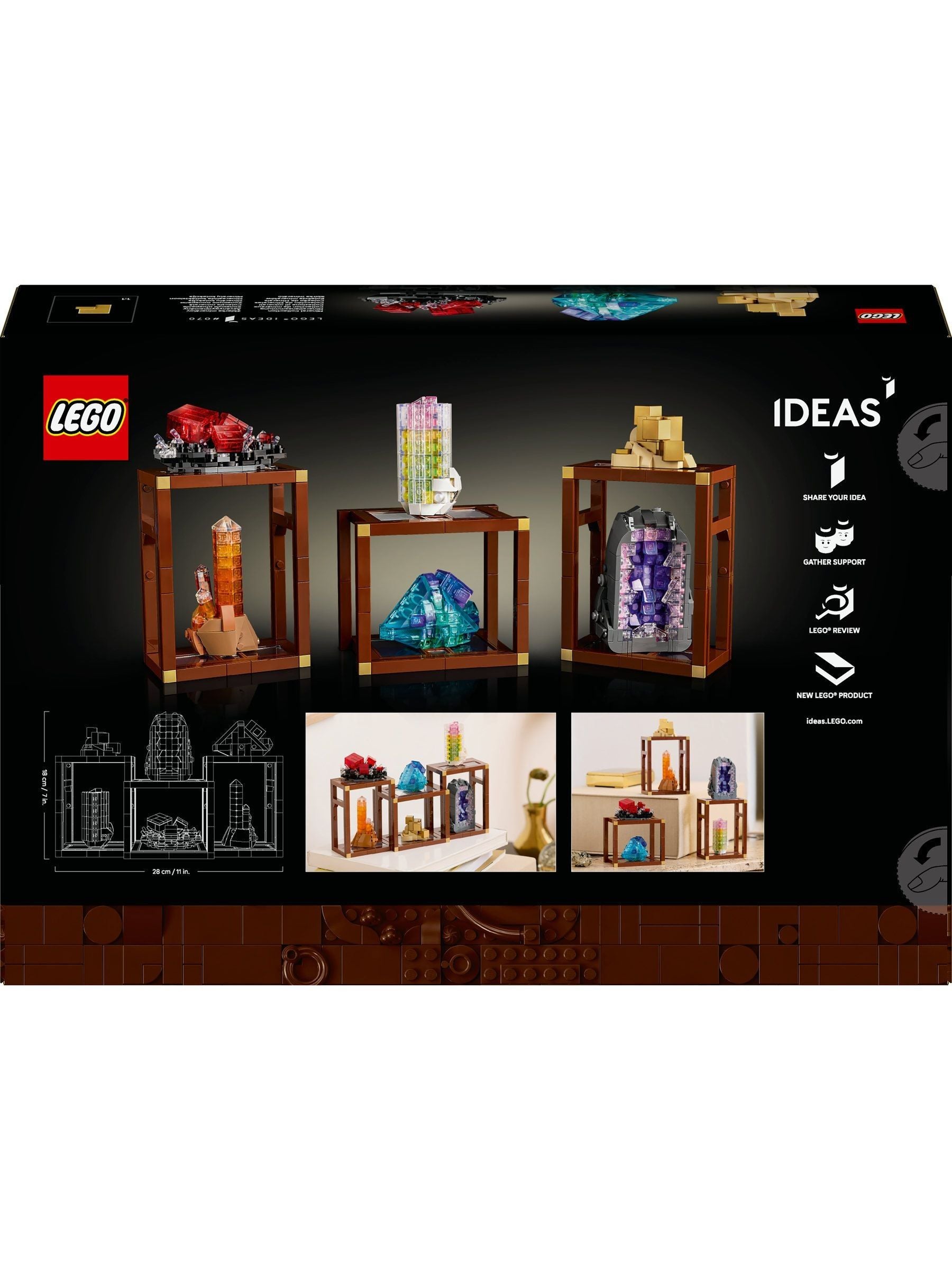 LEGO Ideas Mineral Collection 21362 - British product