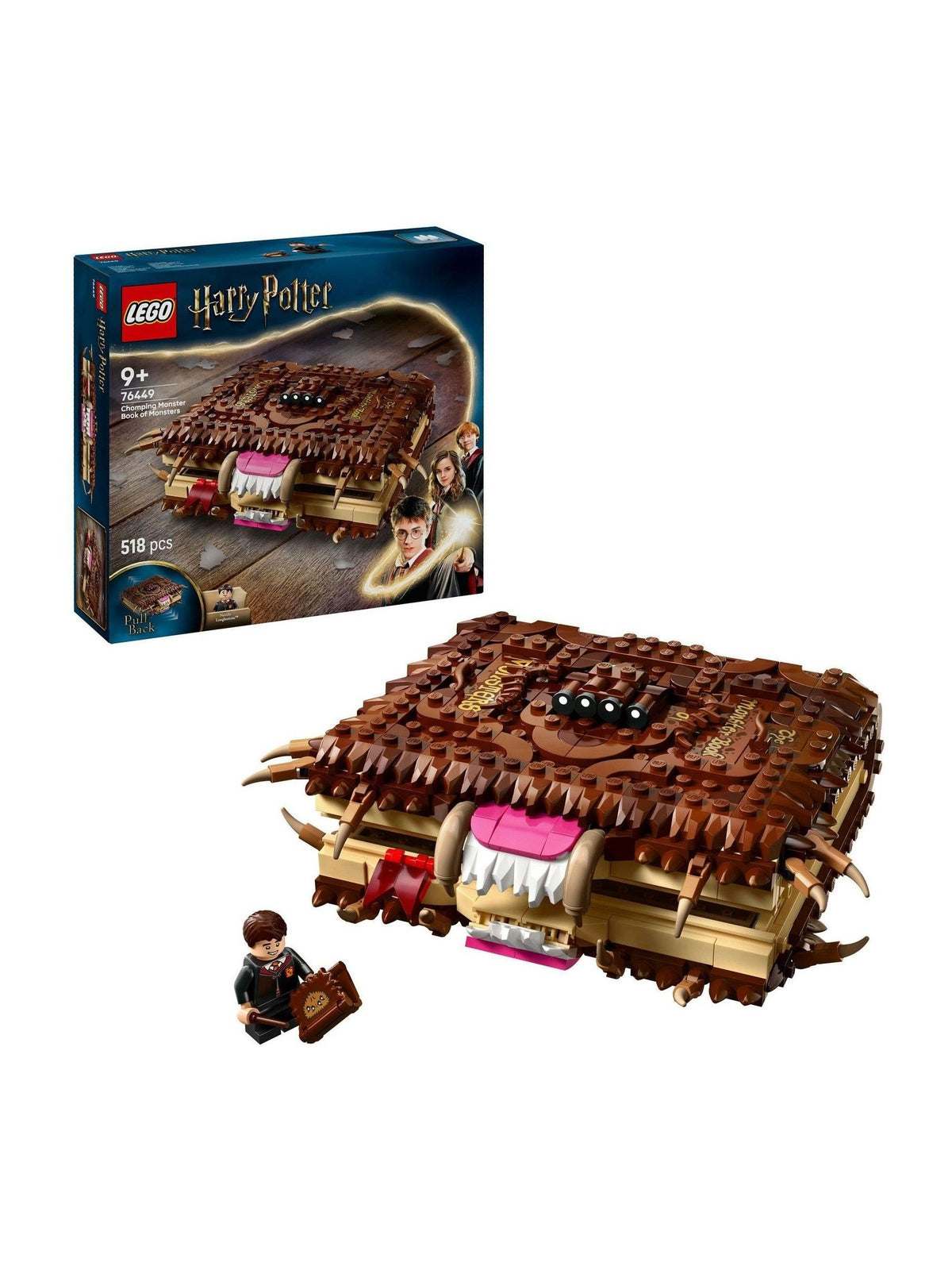 LEGO Harry Potter Monster Book of Monsters building set - British product