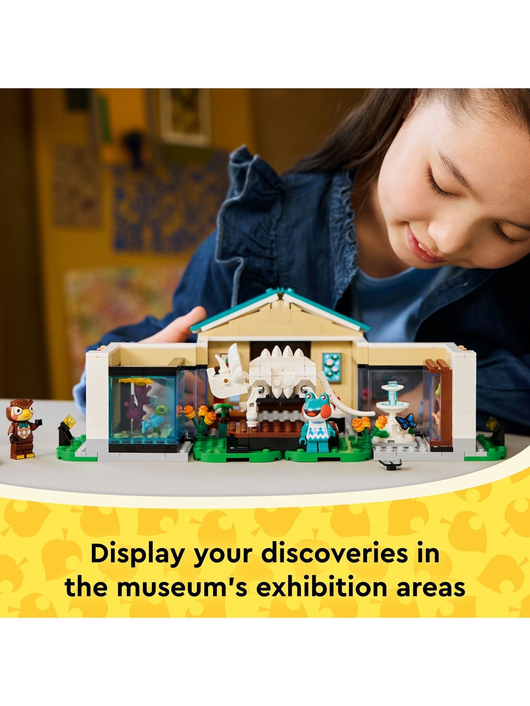 LEGO Animal Crossing Blatherss Museum building set (British brand)