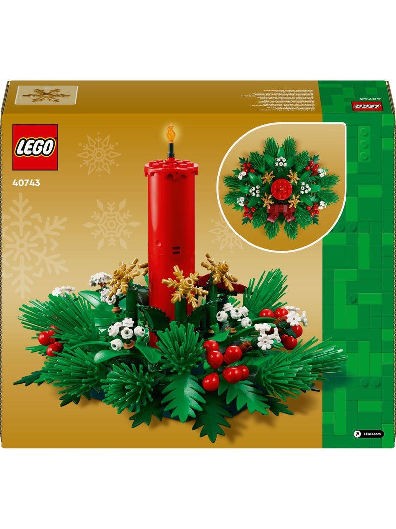 LEGO Christmas table centrepiece 40743, UK version