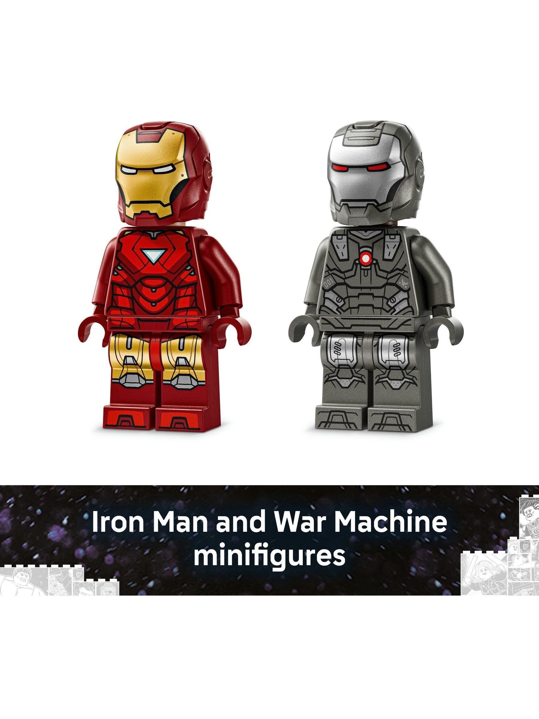 LEGO Iron Man War Machine building toy (British brand)