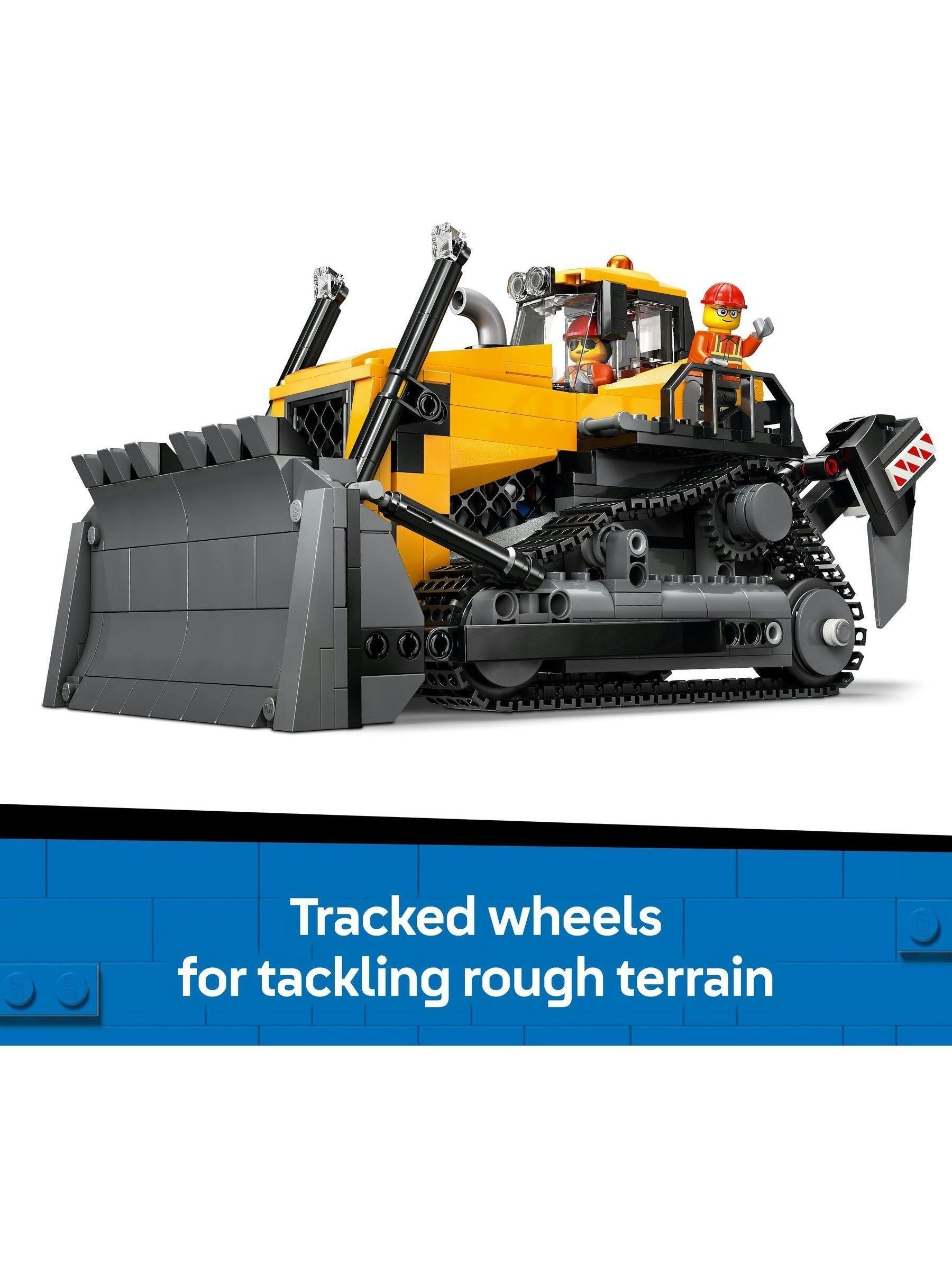 LEGO City Yellow Bulldozer construction toy 60466 - British product