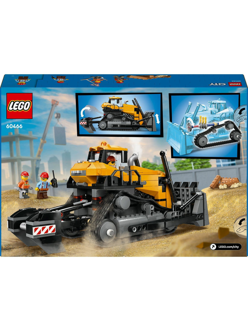 LEGO City Yellow Bulldozer construction toy 60466 - British product