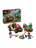 LEGO Jurassic World Raptor Off-Road Escape dinosaur toy set 285 pieces, imported from the UK