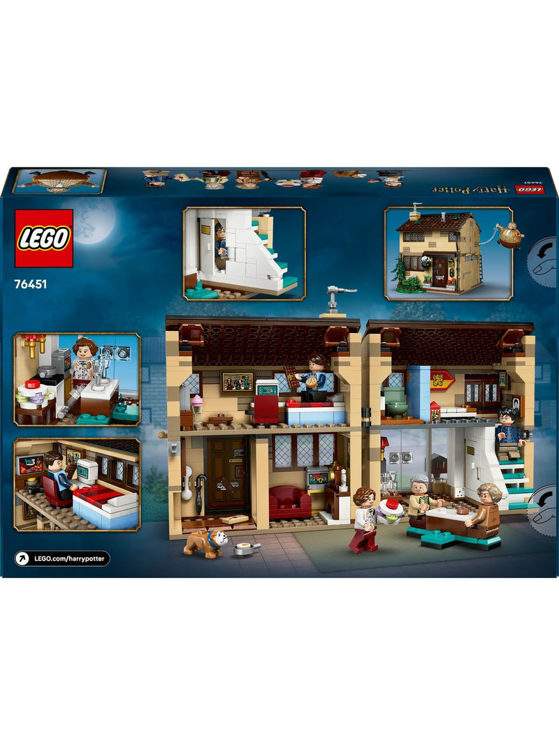 LEGO Harry Potter Privet Drive Aunt Marge's Visit set 76451, imported from the UK