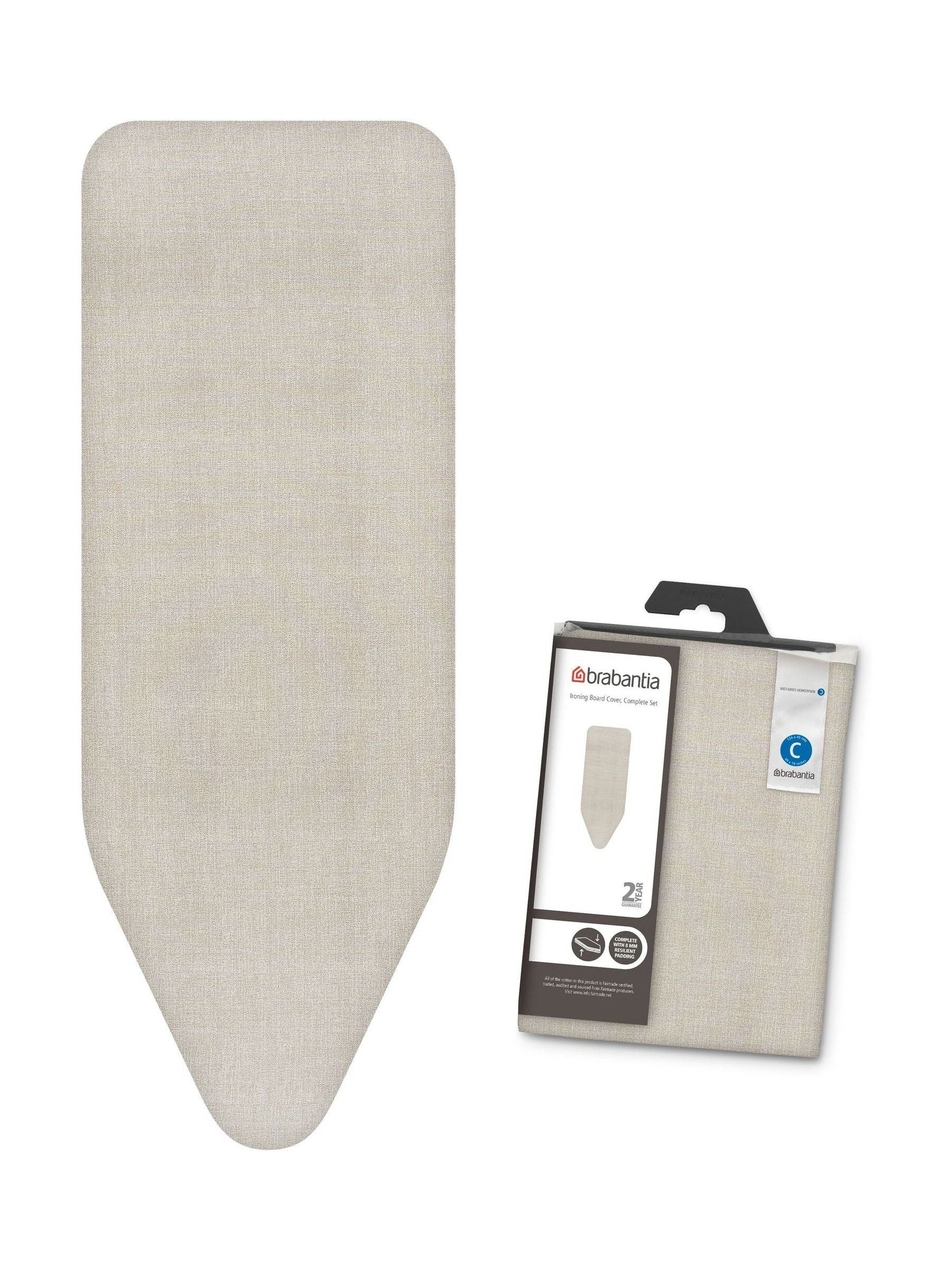 Brabantia ironing board cover Denim Grey Size C, imported from the UK