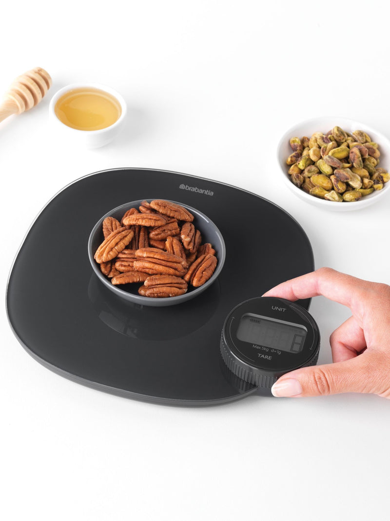 Brabantia Tasty+ kitchen scale dark grey, UK version