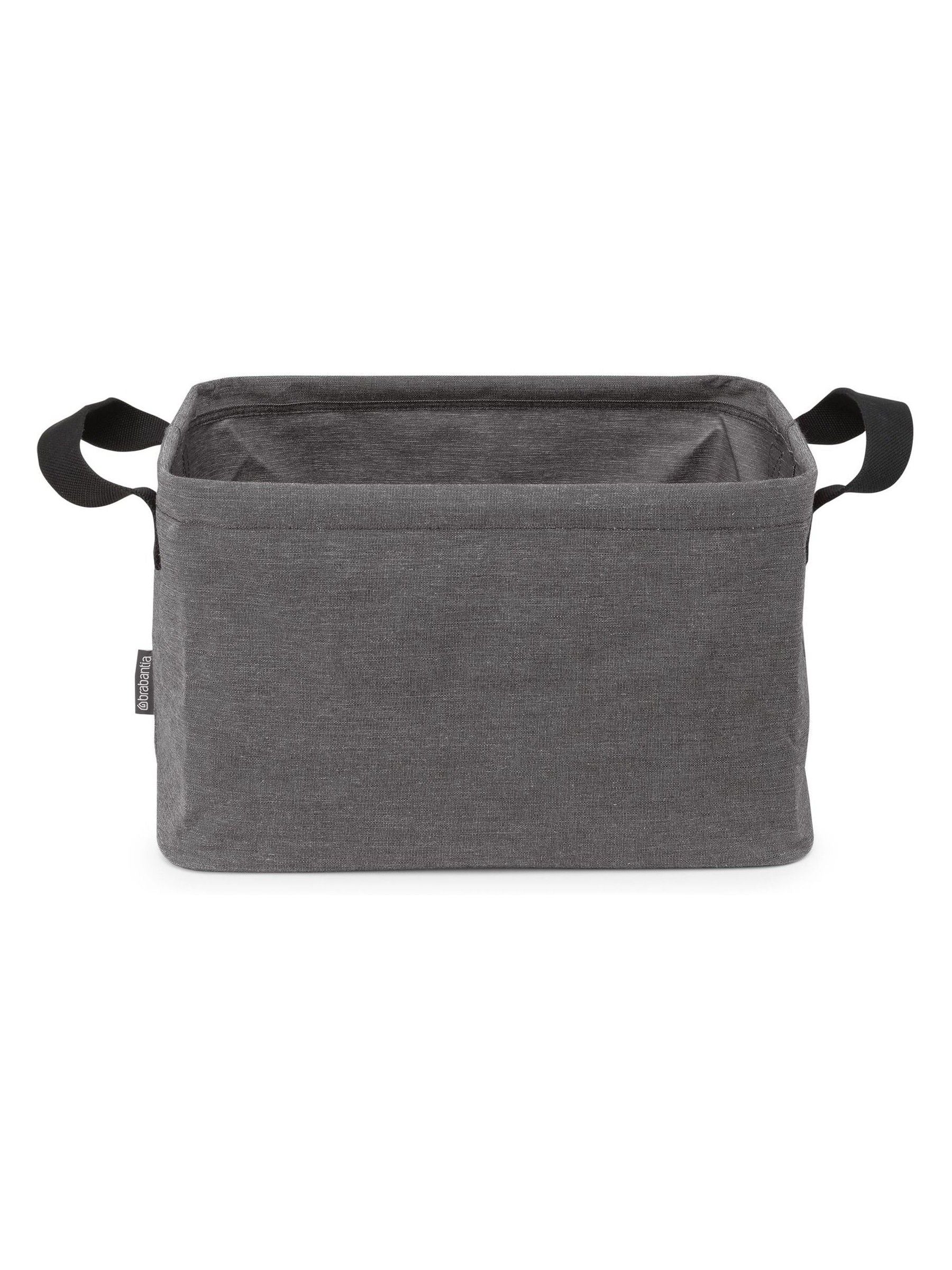 Brabantia Pepper Black foldable laundry basket, UK version