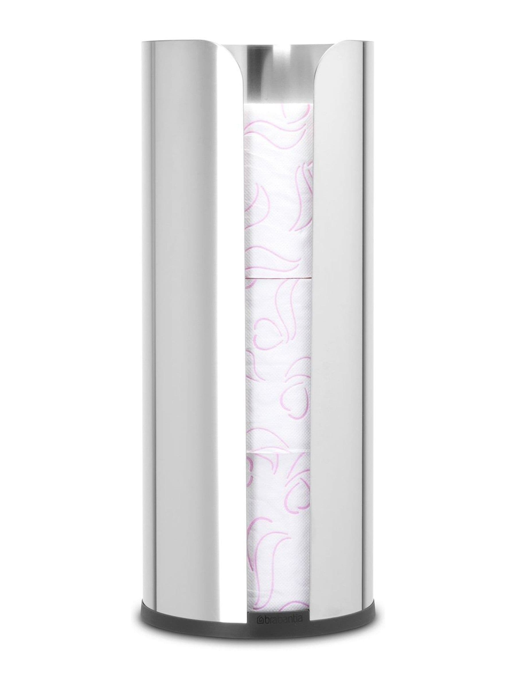 Brabantia Brilliant Steel ReNew Toilet Roll Dispenser