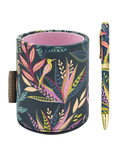 Next Sara Miller Navy Blue Savannah Pen and Pen Holder Set- Buy online at McGrocer
