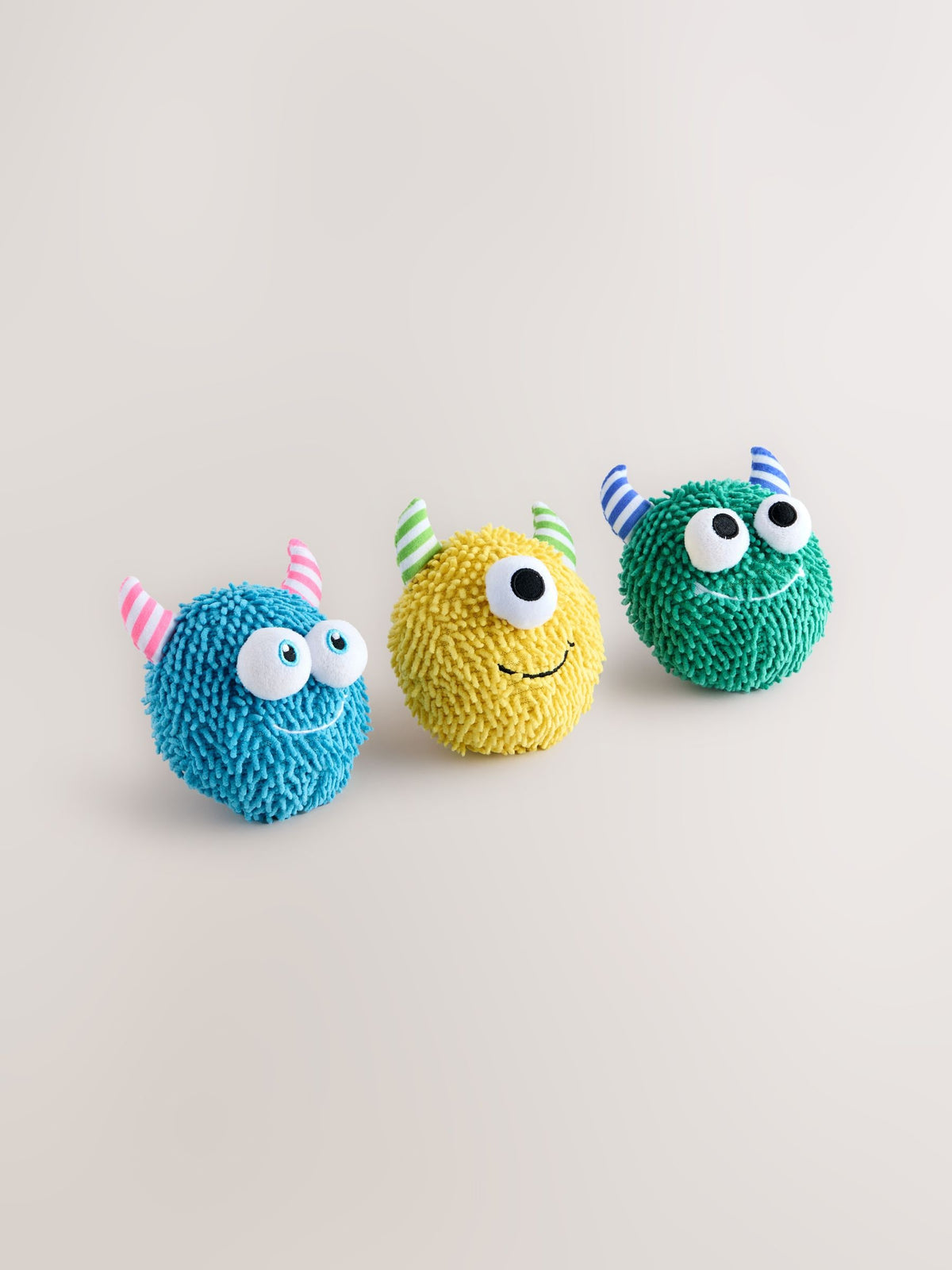 Multi Monster Dog Toy polyester dog toy 14cm, imported from the UK