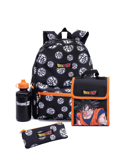 Next Vanilla Underground Black Dragon Ball Z 4-Piece Backpack Set- Buy online at McGrocer
