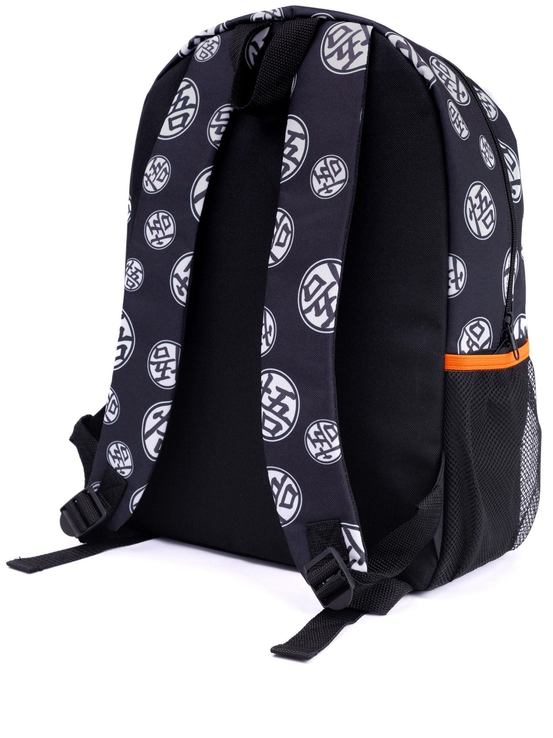 Vanilla Underground Black Dragon Ball Z backpack set 4 piece, imported from the UK